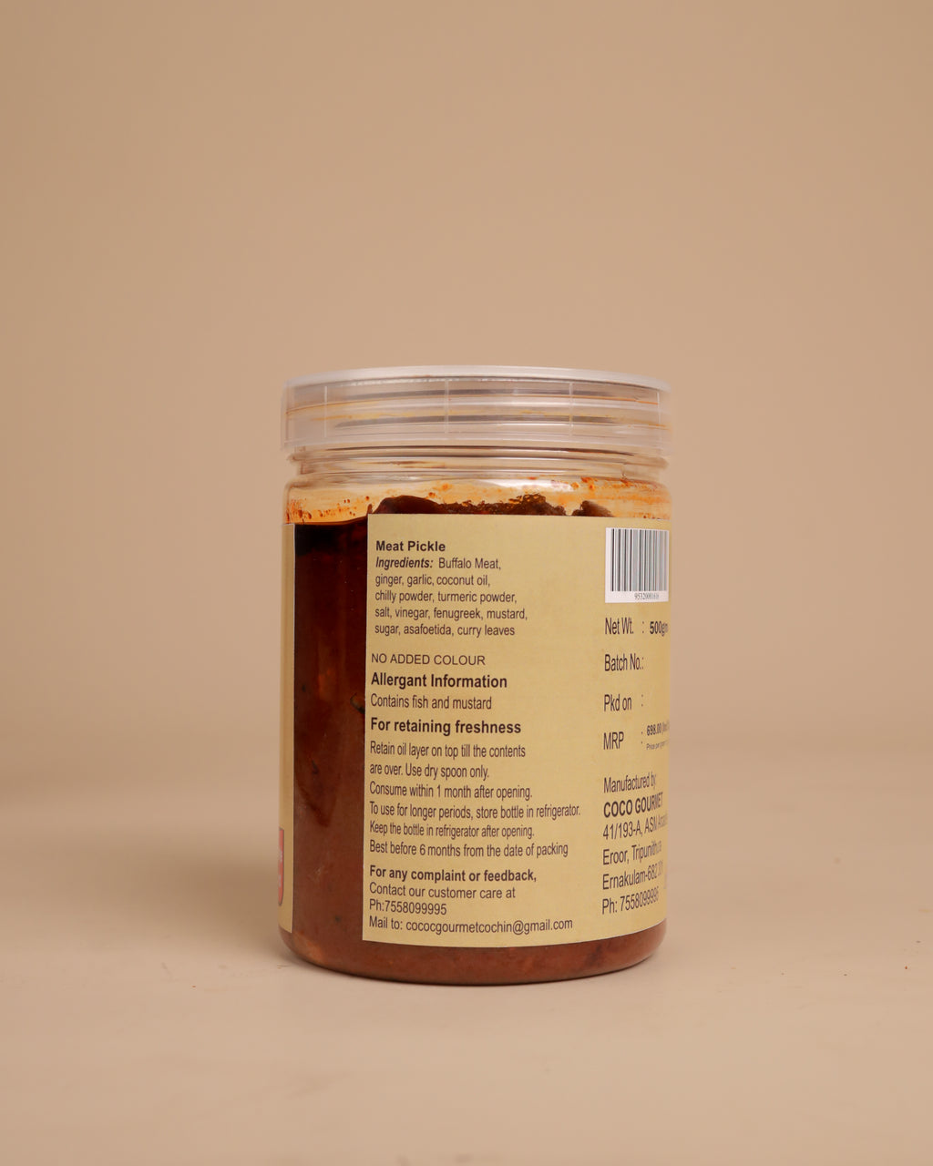 Meat Pickle (Buffalo)