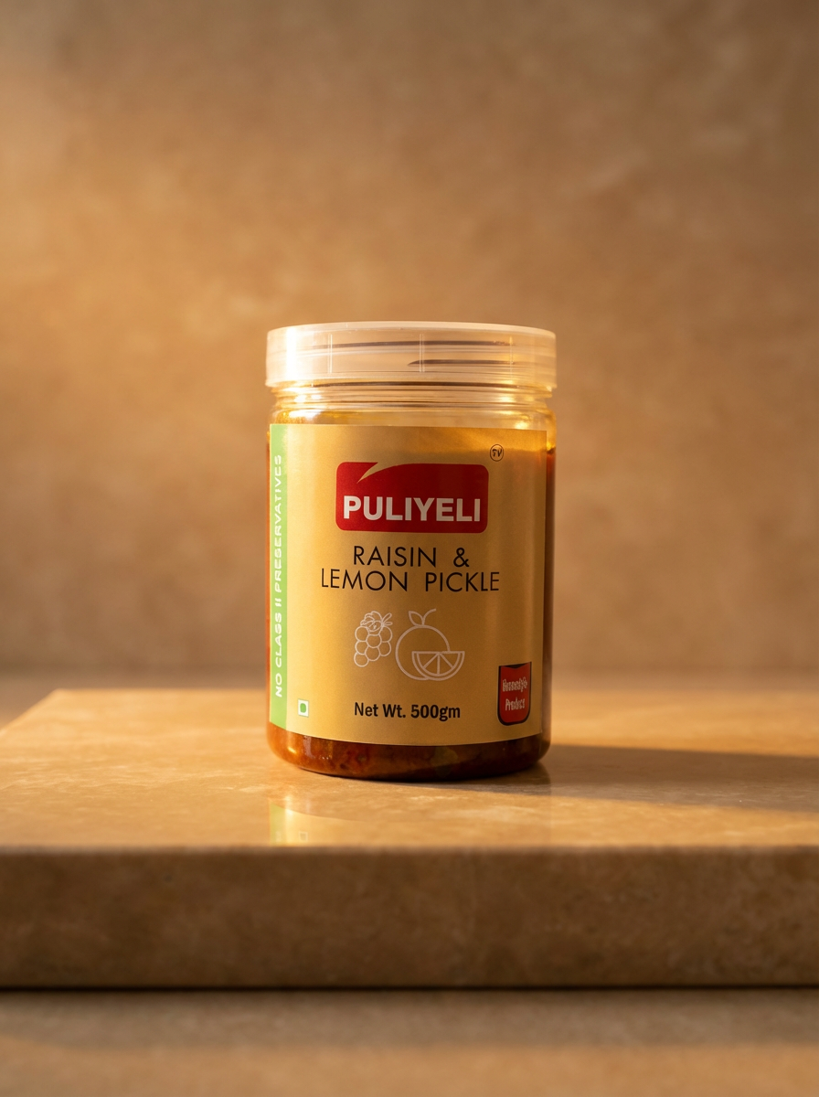 Raisin and Lemon Pickle