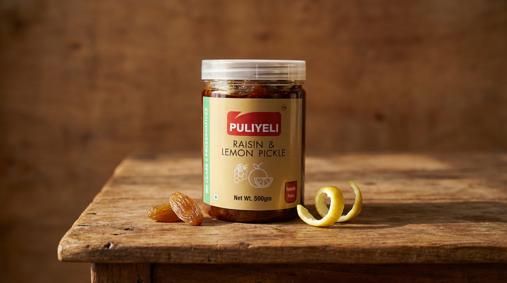 Raisin and Lemon Pickle