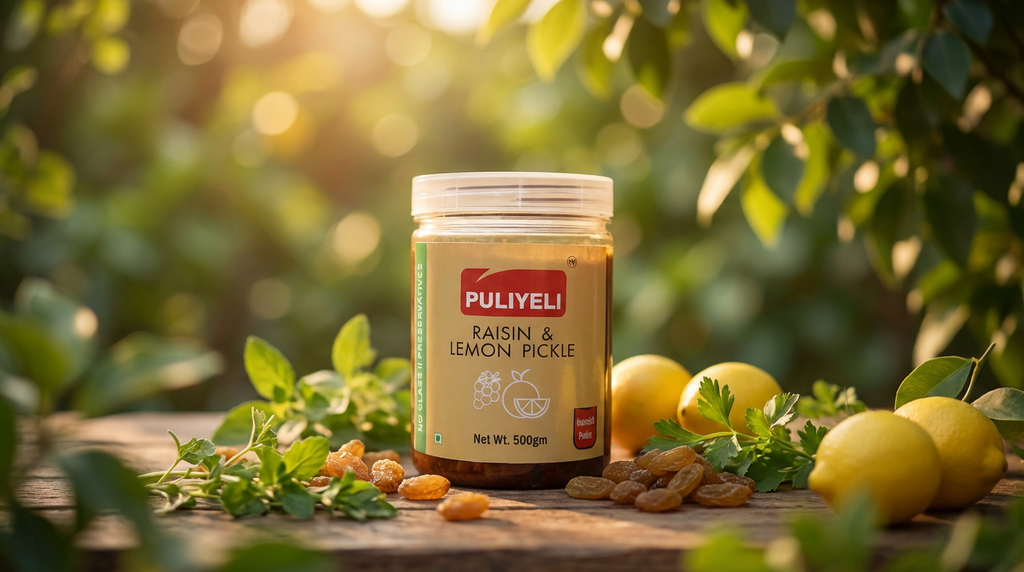 Raisin and Lemon Pickle