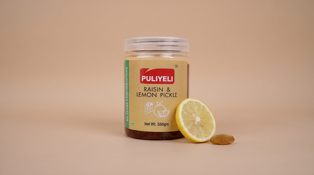 Raisin and Lemon Pickle