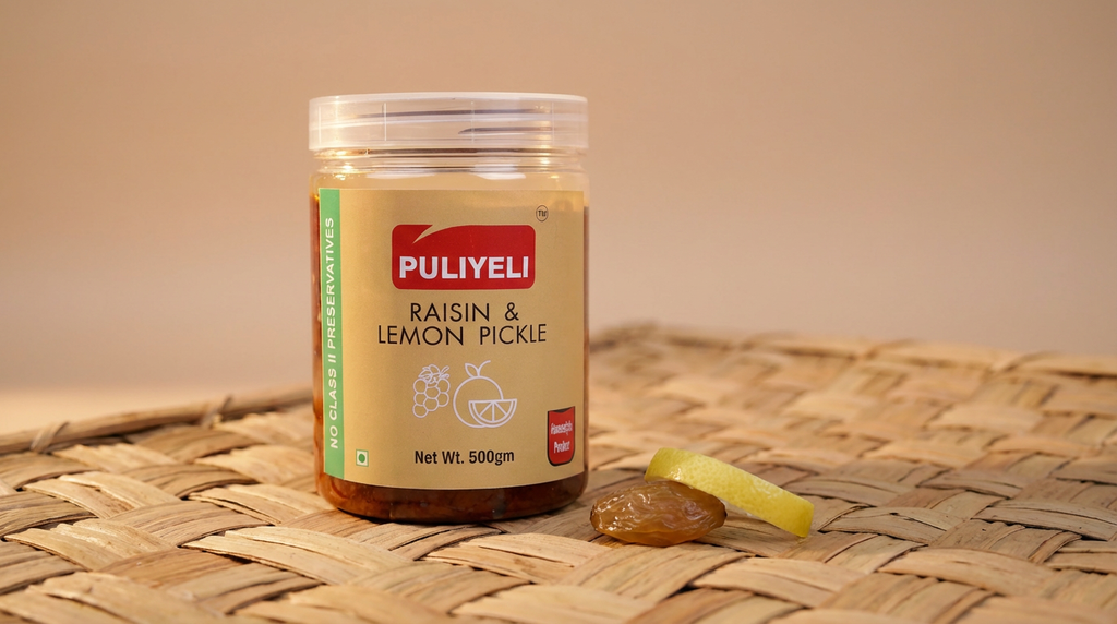 Raisin and Lemon Pickle