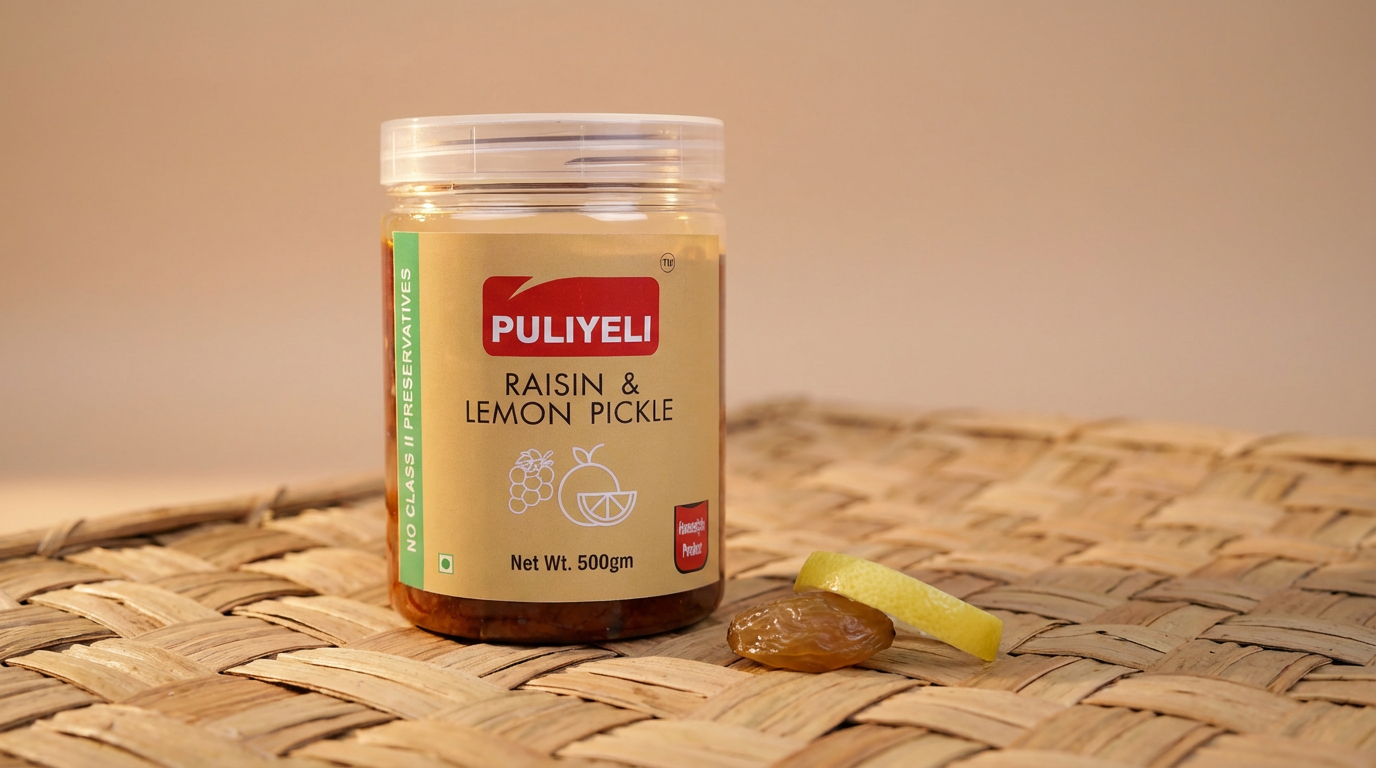 Raisin and Lemon Pickle